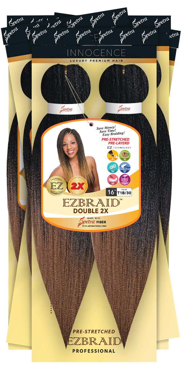 EZ Braid 2x Kids 12 Braid Hair 4